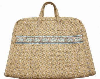 Bolsa de ropa acolchada Maggib, viaje, floral, cachemir, estilo grannycore, aventura, retro