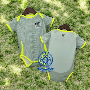 Personalized 2024/25 Mexico Away Baby Bodysuit