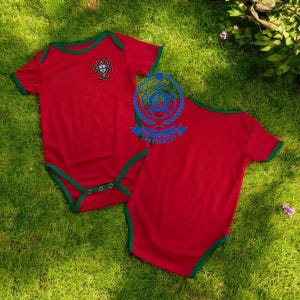 Personalized 2024/25 Portugal Home Baby Bodysuit