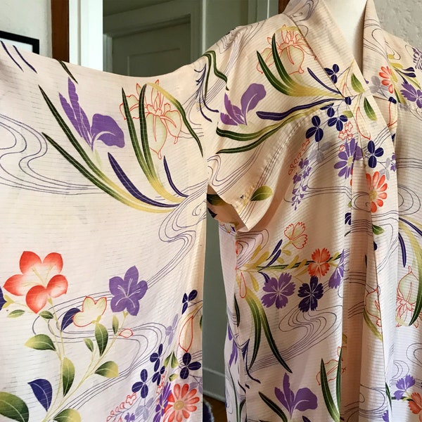 Silk Kimono Etsy