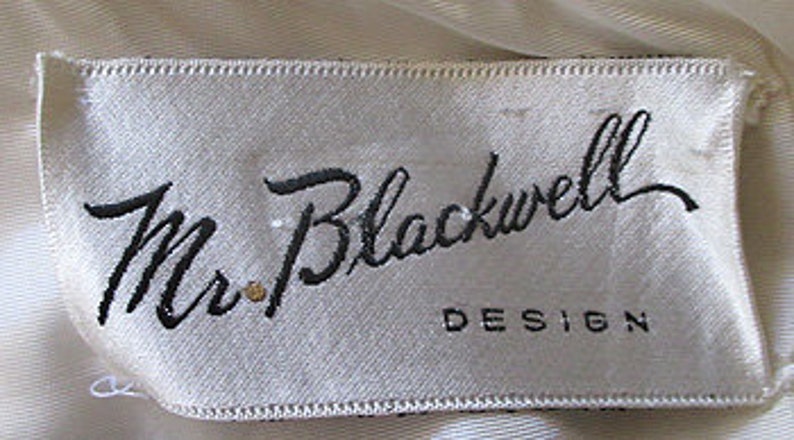 Stunning Vintage mr Blackwell 1950's Designer | Etsy
