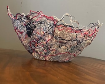 Fiber Art Bowl / Basket