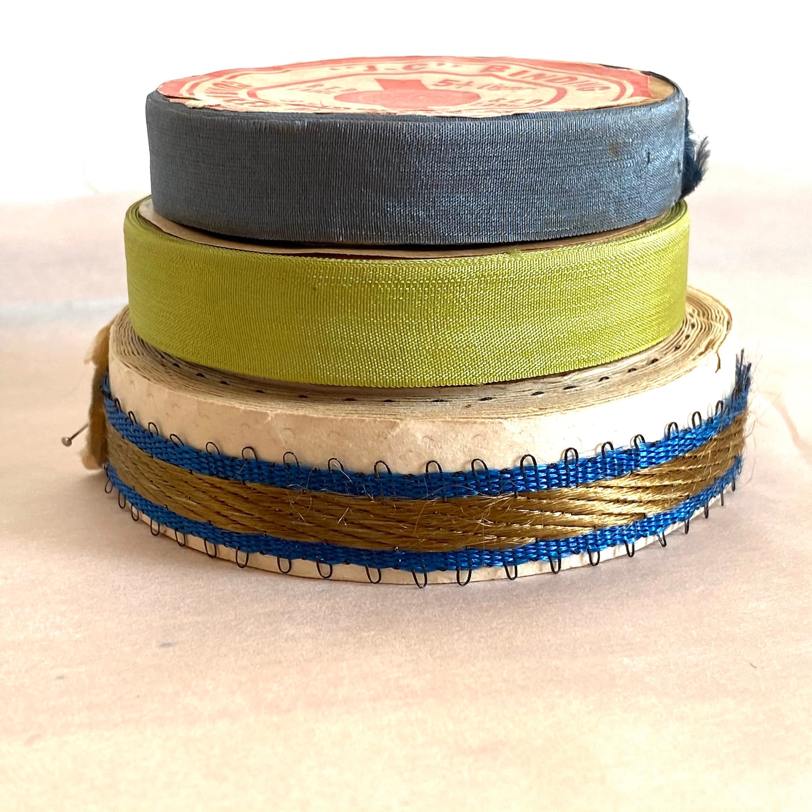 Vintage NOS Silk Trims Bias Tape Silk Threads Seam Binding Etsy