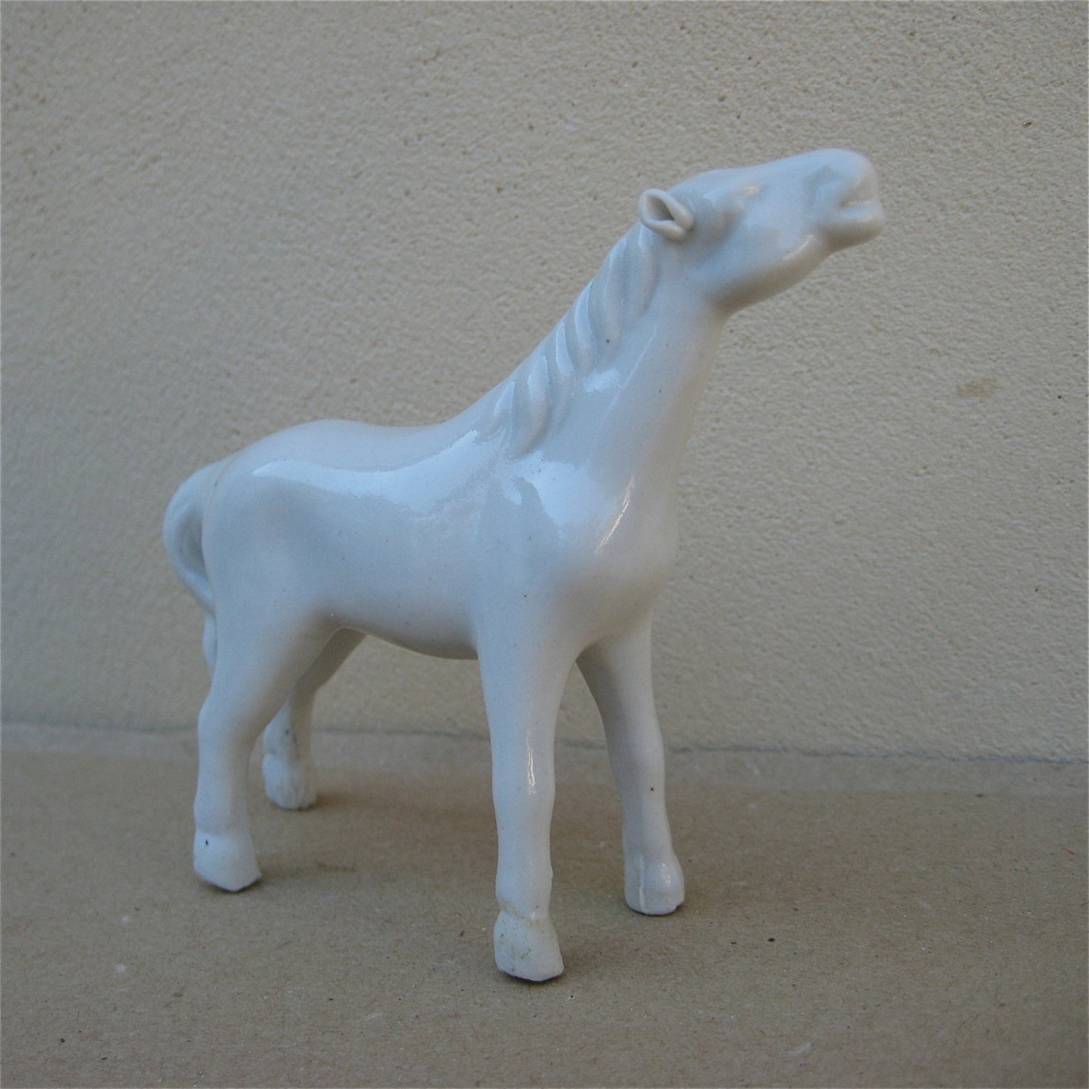 Porcelain Horse figurines Japanese horses blue horse ceramics Etsy