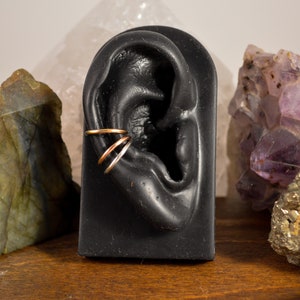 Minimalist Fake Piercing, Conch Ear Cuff