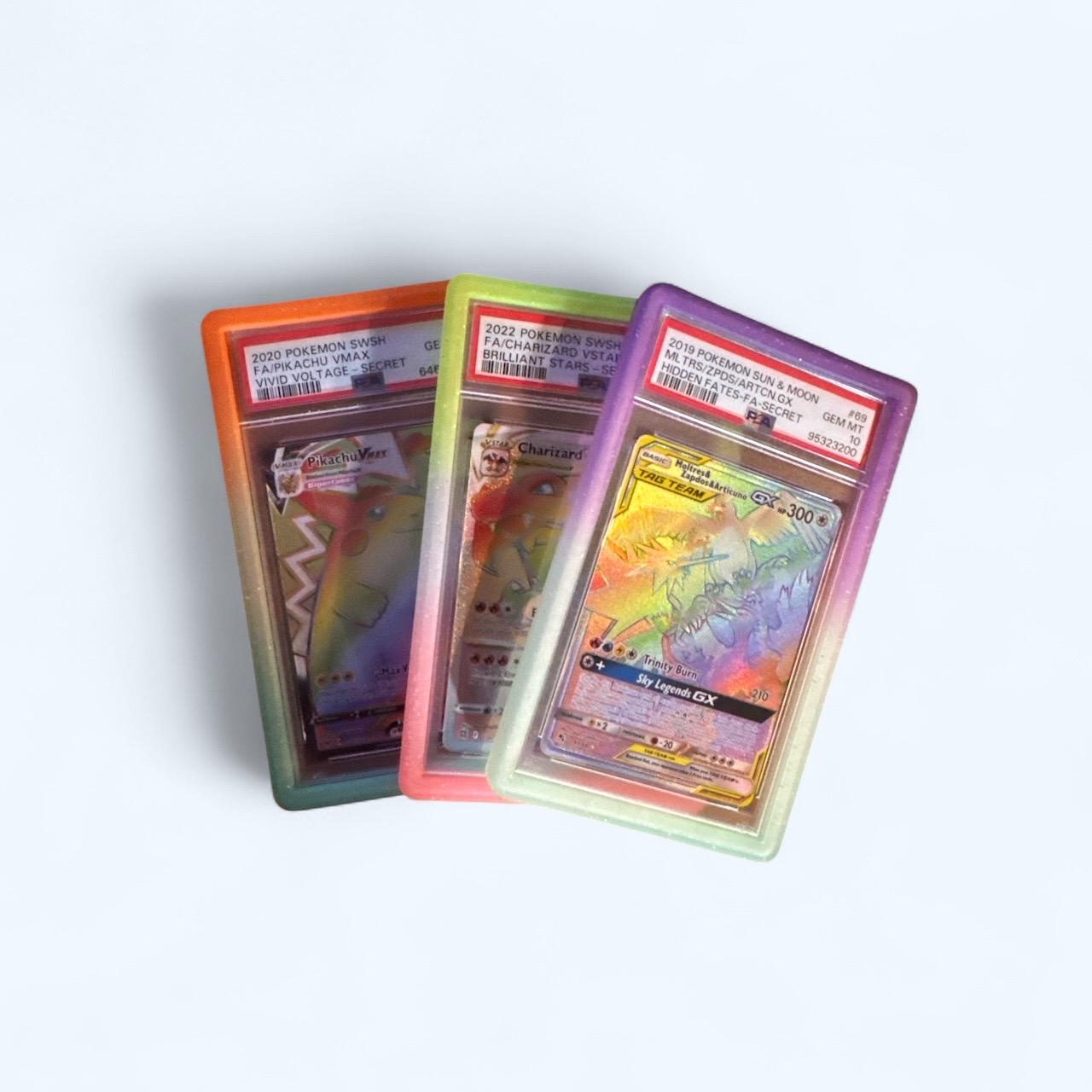 Gradient TPU Bumper Guard For PSA Graded Card Slabs - Protective Skin In 25 Colors PSA Slab Protector Gradient TPU Bumper Guard For PSA Graded Card Slabs - Protective Skin In 25 Colors PSA Slab Protector