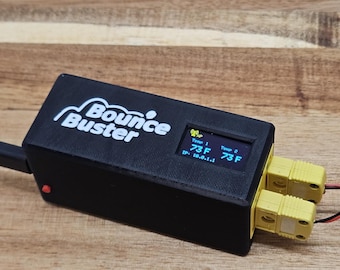 Dual-Probe Thermocouple Logger: Artisan & Roastmaster Compatible - Black - SR800 Behmor Hive