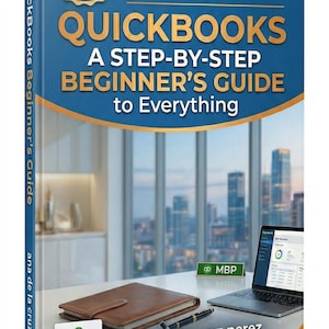 QuickBooks Beginner's Guide | Small Business Bookkeeping Tutorial (PDF) image 1