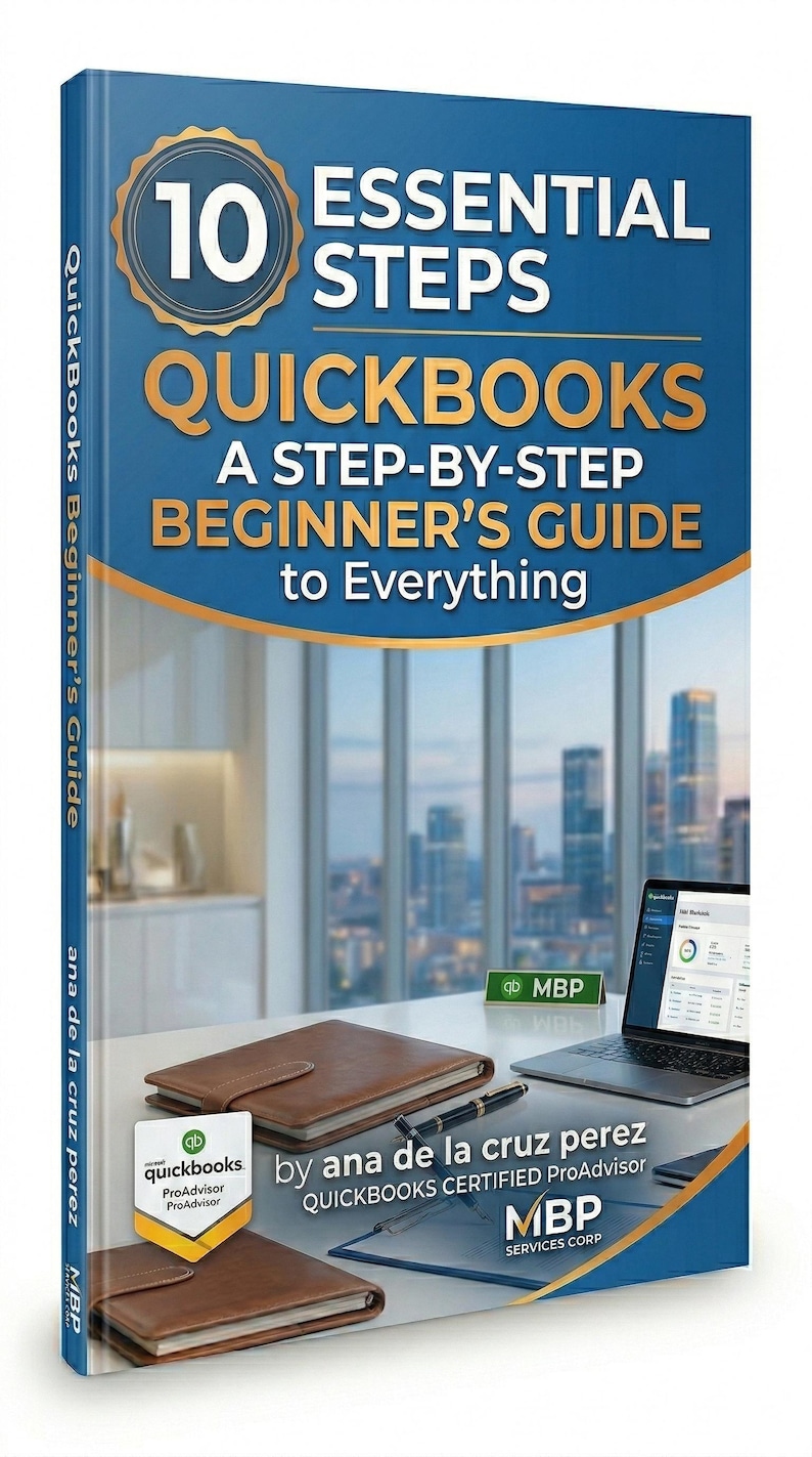 QuickBooks Beginner's Guide | Small Business Bookkeeping Tutorial (PDF) image 1
