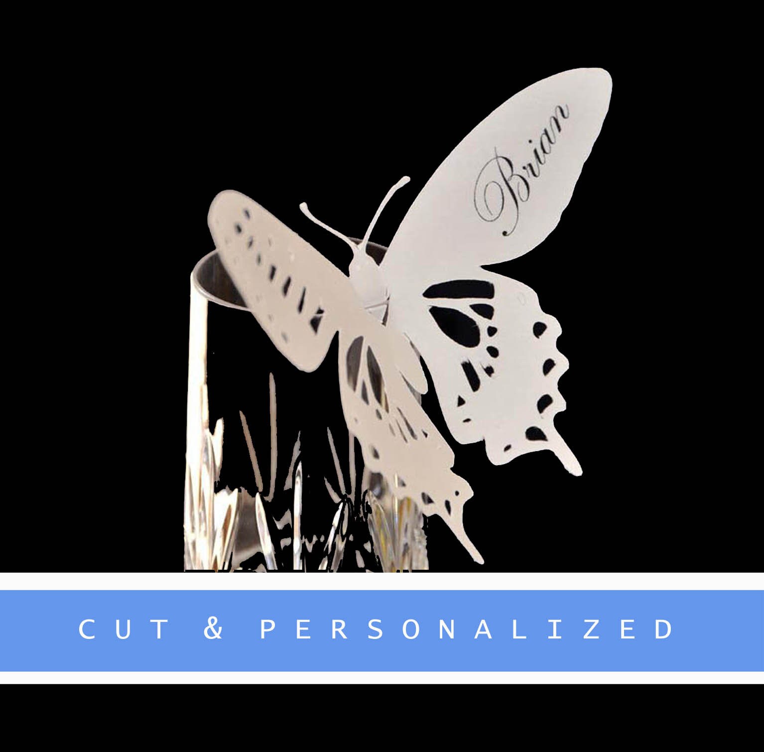 10 tarjetas de acompañante con diseño de mariposa / Tarjetas con nombre  para mesas de eventos especiales / Tarjetas de asiento troqueladas  minimalistas, elegantes, hermosas y únicas / Tarjetas de acompañante  divertidas - Etsy México, image size:1534x1510