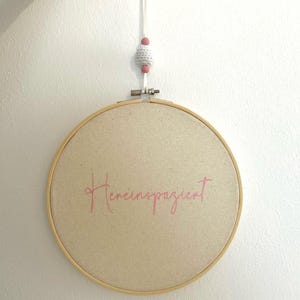 Door wreath | Door decoration | Gift | Embroidery frame | Door sign | Welcome sign | Front door | Wedding | Dried flowers | Entrance decoration