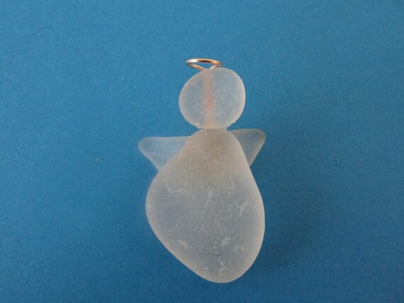 Brooch White Seaglass Jewelry Authentic Beach Sea Glass Pin