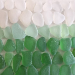 Wall Art Sea Glass Design Decor, Seaglass Artwork, Beach Glass Genuine, Housewarming Decoration image 8