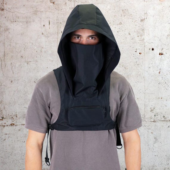 【HI FI FNK】Pack Hodded Vest Sharkskin Titanium 2 Vest with Hood - Full Zip - Women
