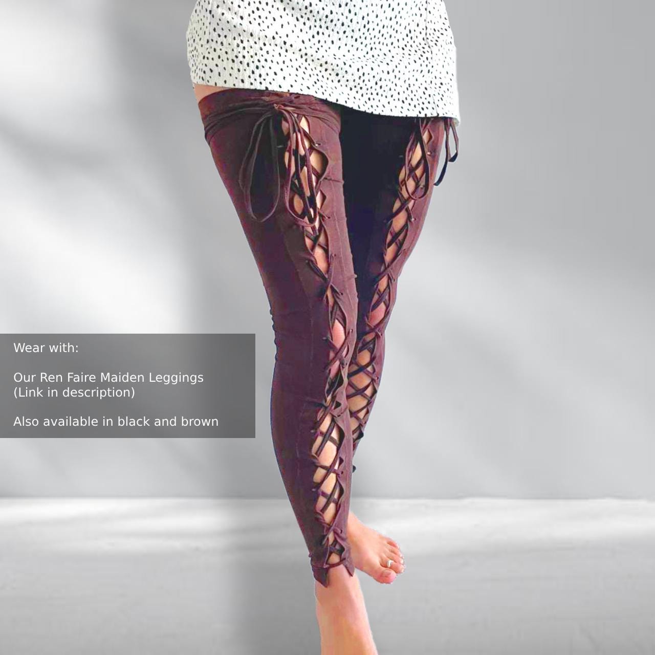 Brown Medieval Assassin Gloves Costume Fingerless Gauntlet Fantasy ...