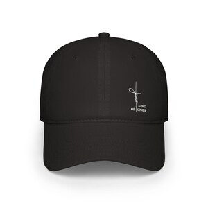 Christliche Baseballkappe, König der Könige, Jesus Cross Hat, religiöse Kopfbedeckung, Glaubensgeschenk
