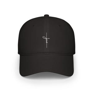Christian Jesus Cap, Faith Baseball Hat, Religious Embroidered Cap, Religious Gift, Inspirational Hat, Prayer Cap