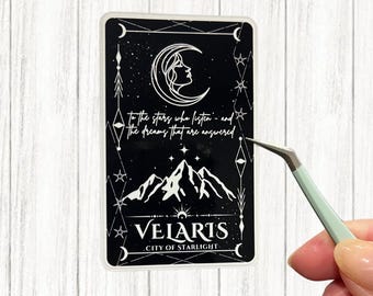 Velaris City of Starlight Sticker: ACOTAR Inspired Decal