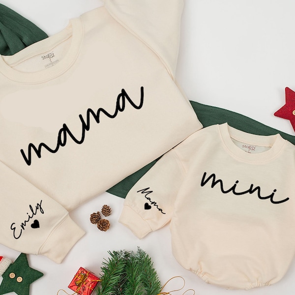 Mom and Baby Matching Outfits Etsy