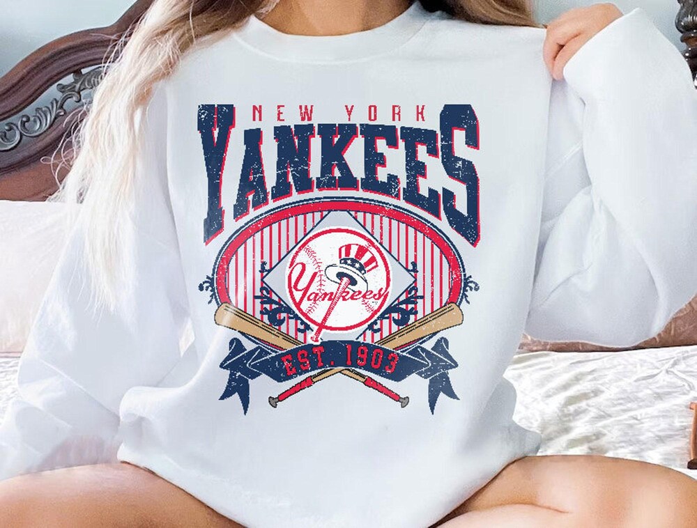 New York Baseball Sweatshirt | Vintage Style New York Baseball Crewneck Sweatshirt | New York Est 1962 Sweatshirt | Game Day Bespoketshirt