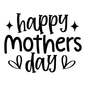 Happy mothers day SVG PNG,Happy mothers day Hand lettered Quote svg,Mothers day gift, mums svg,Cricut cut File,Silhouette