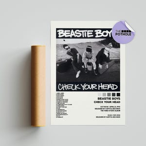 Poster dei Beastie Boys / Poster Check Your Head, Poster della copertina dell'album, Stampa artistica da parete, Poster, Arredamento per la casa, Beastie Boys, Check Your Head