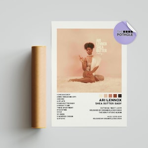 Ari Lennox Poster, Sheabutter Baby Poster, Album Cover Poster, Poster Druck Wandkunst, Benutzerdefiniertes Poster, Home Decor, Ari Lennox