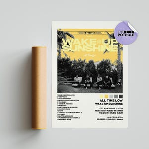 All Time Low Posters / Wake Up Sunshine  Poster / Album Cover Poster, Poster Print Wall Art, Custom Poster, All Time Low