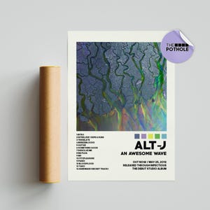ALT-J Posters/ An Super Wave Poster/Album Cover/Poster Druck Wand Kunst Benutzerdefiniertes Poster, Wohnkultur