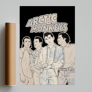 Arctic Monkeys Posters / Arctic Monkeys Poster / Album Cover Poster, Print Wall Art, Custom Poster, Home Decor, Arctic Monkeys Art