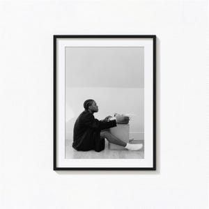 Daniel Cosplay Poster / Daniel Cosplay Poster / Schwarz weiss Poster / Poster Album Cover Poster, Home Decor, Wand Kunst