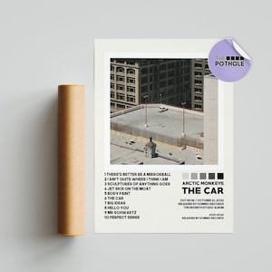 Arctic Monkeys Posters / The Car Poster / Album Cover Poster, Print Wall Art, Custom Poster, Home Decor, Arctic Monkeys, The Car