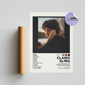 Clairo Posters / Sling Poster / Album Cover Poster / Poster Print Wall Art / Custom Poster / Home Decor / Sling / Clairo