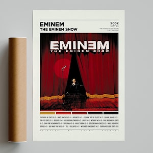 Eminem Posters / The Eminem Show Poster, Album Cover Poster Poster Print Wall Art, Custom Poster, Home Decor, Eminem, the eminem show