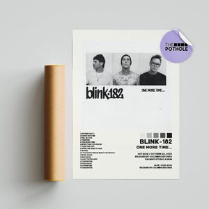 Pósteres de Blink-182 / Póster de One More Time / Póster de portada de álbum, Impresión de póster para pared, Póster personalizado, One More Time, Blink 182