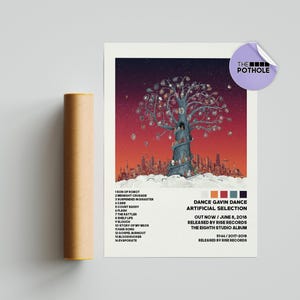 Dance Gavin Dance Posters / Artificial Selection Poster, Dance Gavin Dance / Album Cover Poster / Poster Print Wall Art / Music Band Poster