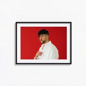 Poster di Bad Bunny / Arte murale in bianco e nero di Bad Bunny, poster dell'album, decorazioni per la casa, stampe fotografiche, poster di Un Verano Sin Ti