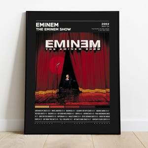 Eminem Posters / The Eminem Show Poster, Album Cover Poster Poster Druck Wandkunst, Benutzerdefiniertes Poster, Home Decor, Eminem, die eminem zeigen