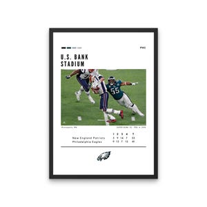 Eagles Super Bowl LII Poster: Brandon Graham Strip Sack Poster