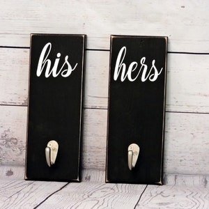 Robe Holder Coat Hook His and Hers Towel Hooks Towel Hanger