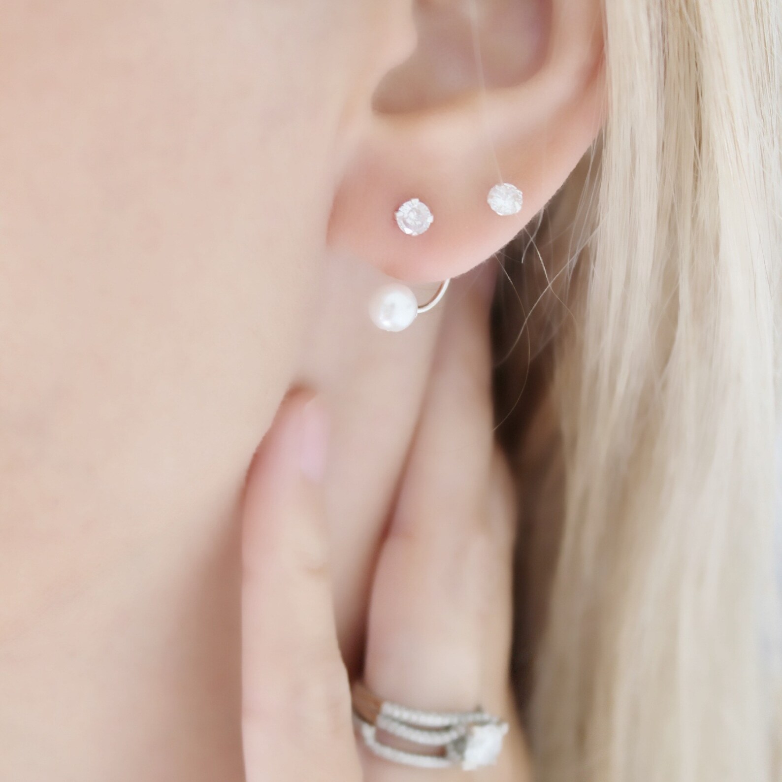 Ear Jacket Ear Jackets Sterling Silver Ear Jacket Etsy