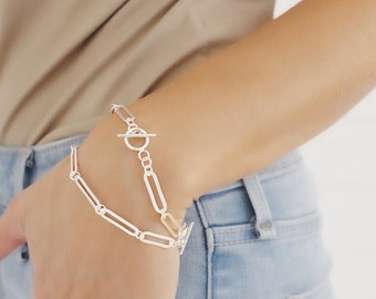 10pcs Mixed Designs of Toggle Fermoirs Chaîne Charm Bracelets 19 cm #13564 10pcs Mixed Designs of Toggle Fermoirs Chaîne Charm Bracelets 19 cm #13564