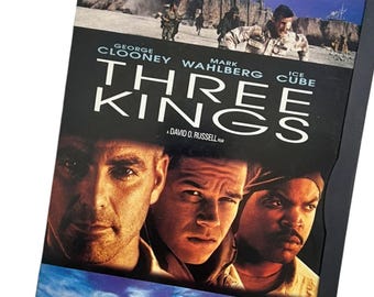 Three Kings (VHS, 2000) George Clooney, Mark Wahlberg, Judy Greer