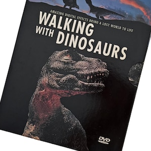 Walking with Dinosaurs (2 Disc DVD), BBC Discovery Dinosaur 2 Disc Film, Widescreen Dolby Bonus Features Insert Boxed Dinosaur Documentary
