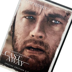 キャストアウェイ（2枚組DVD）スペシャルコレクターズエディションワイドスクリーンセット、ボックス入り キャストアウェイ トム・ハンクス 2001年映画 2枚組DVDワイドスクリーンボックス入りセット