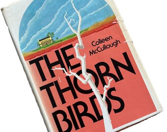 The Thorn Birds, Colleen McCullough, 1977 First Edition, Hand-Drawn Maps