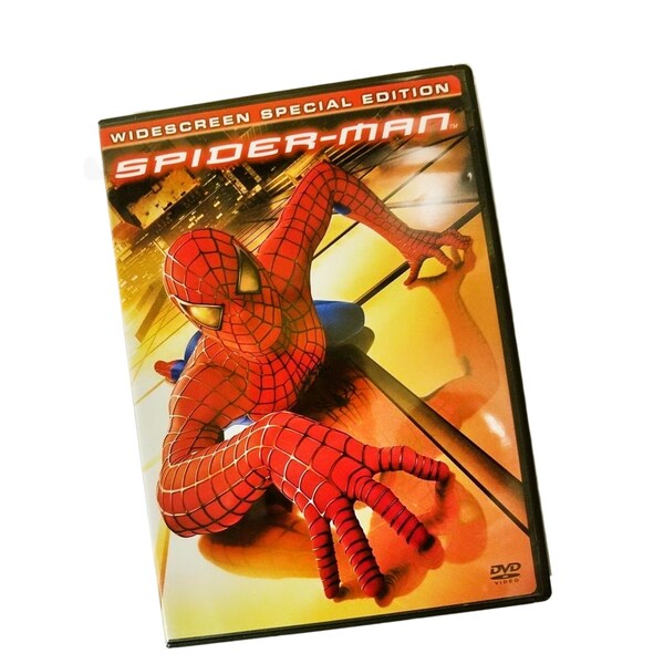 Spider-Man DVD 2002, 2-Disc Set, Special Edition Full Screen, Marvel Spiderman Movie 2002 Widescreen Special Edition Set