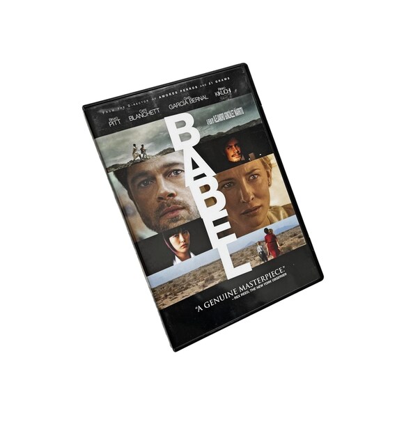 BABEL Open Box Film DVD, Brass Pitt, Gael García Bernal, Cate