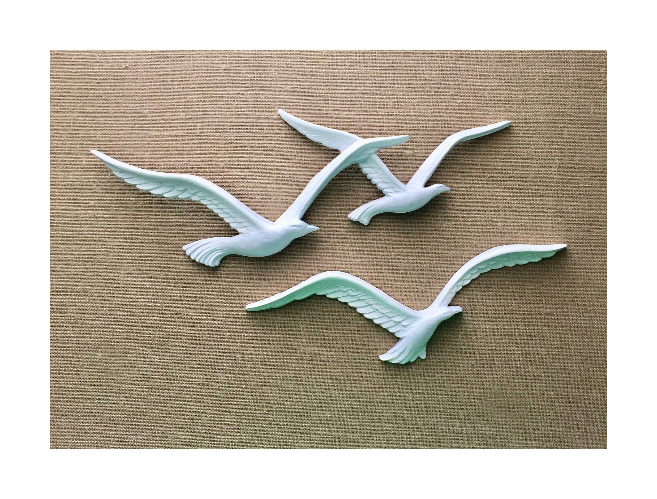 Vintage Homco Seagull Wall Decor, 1981 Coastal Art - Etsy