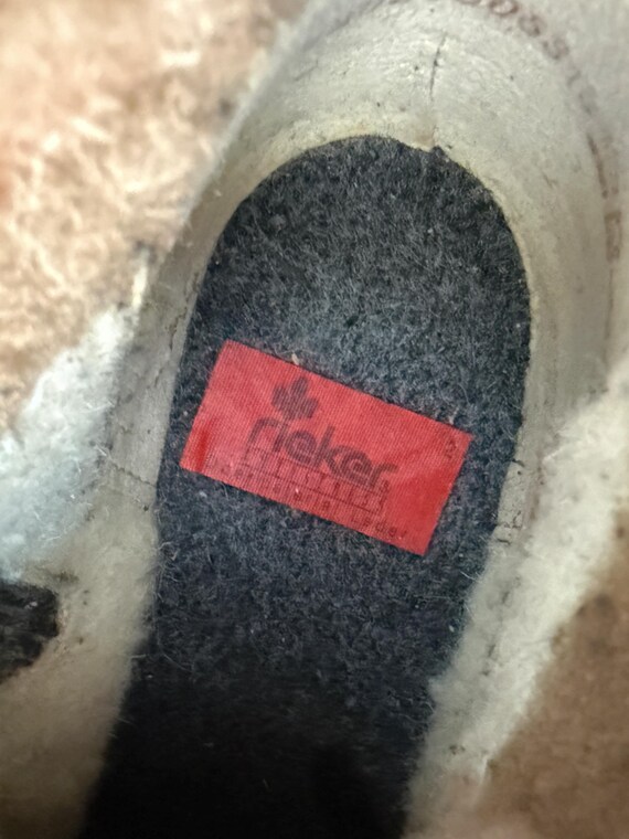 Reiker Shearling Patchwork Brown Suede Boots, Wom… - image 6